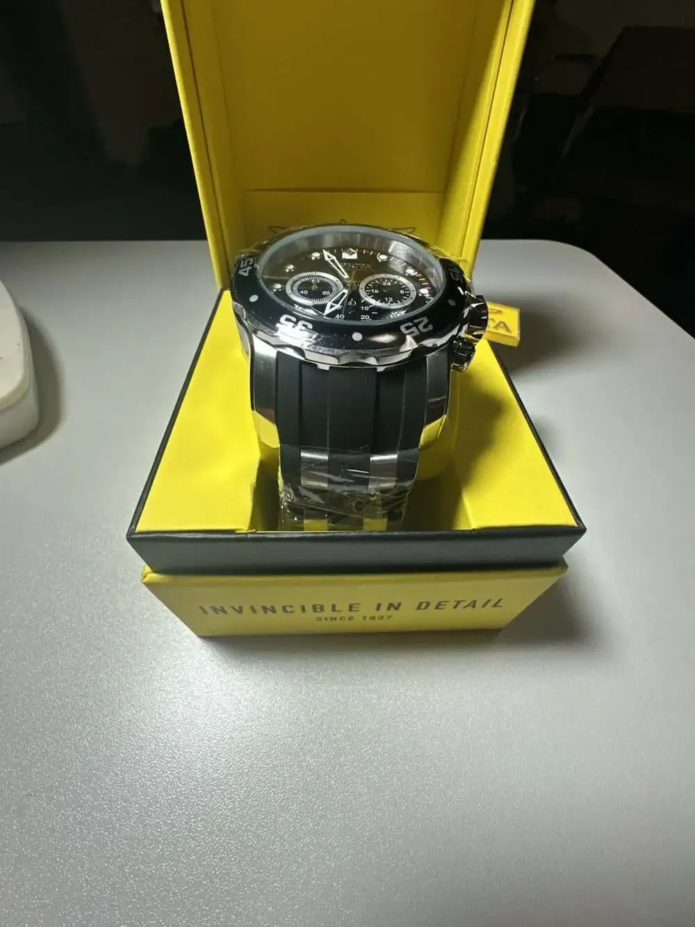 Invicta Pro Diver SCUBA Men's Watch - 48mm, Steel, Black (21927)